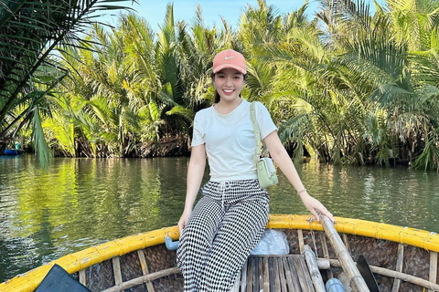 Da Nang: Cam Thanh Coconut Village and Hoi An by Night Tour Private Car from Da Nang to Hoi An - 2 way