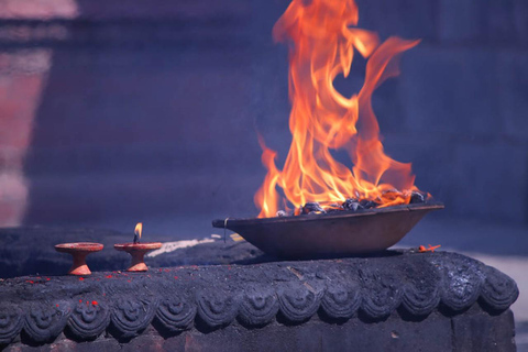 Pashupatinath Aarti Tour 3 horas à noite