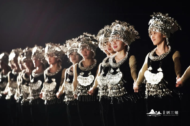 Guilin: Impression of Sanjie Liu Show Ticket A1 Tickets: Highest section with covered seating.