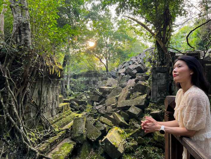 Excursión de 3 días a Angkor Wat con la Montaña Kulen y el Pueblo Flotante