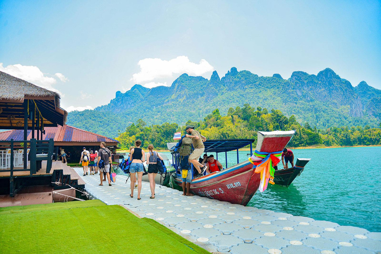 De Khao Lak: Excursão ecológica no lago Cheow Lan / com almoço