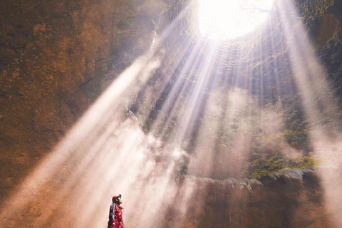 Yogyakarta: Jomblang Cave Private Day Tour with Pickup Jomblang Cave Private Day Tour Local Lunch without Ticket