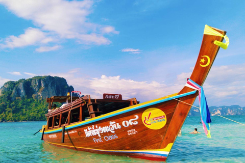 Da Krabi: Tour di Hong Island e Ko Pak Bia con cena al tramonto