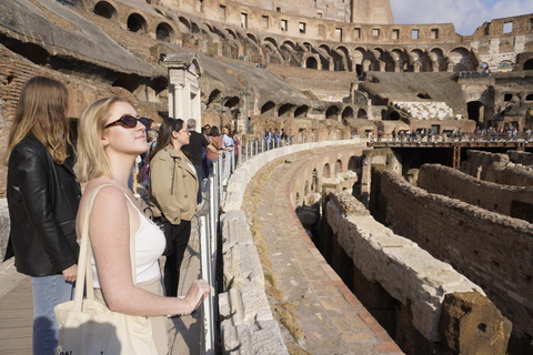 Rome: Colosseum Arena or Underground Tour, with Roman Forum Rome: Colosseum Underground Dungeons, Temples, & Tombs Tour