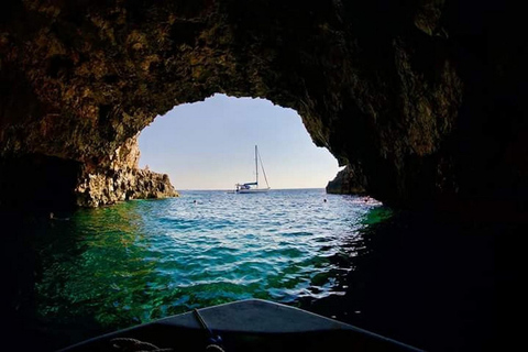 Hvar:Blue & Grenn Cave and Vis Island Private Speedboat Tour