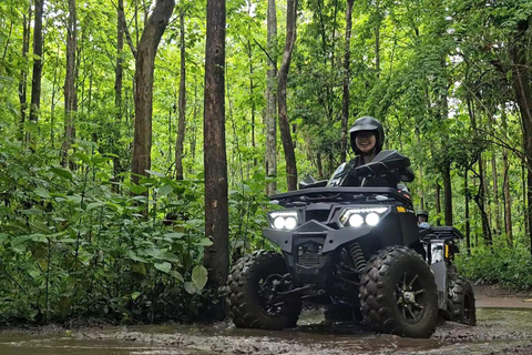 清迈：粘粘瀑布、全地形车和滑索一日旅行清迈：黏黏瀑布、全地形车和滑索一日旅行