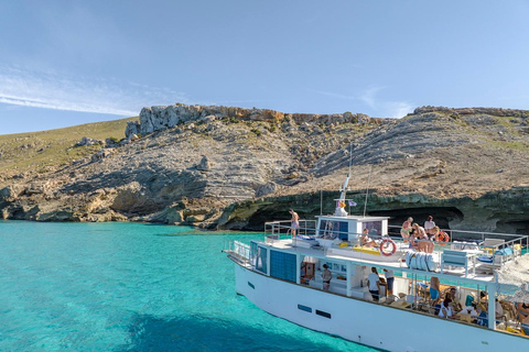 Cala Ratjada: Passeio de barco com bebidas e jantar