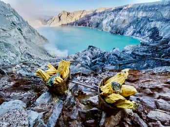 Depuis le port de Banyuwangi/Ketapang : Ijen Blue Fire avec options