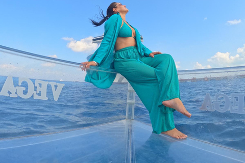 Cozumeltastic: Clear Boat Sightseeing Tour in Cozumel Cozumeltastic: Transparent Boat Tour in Cozumel