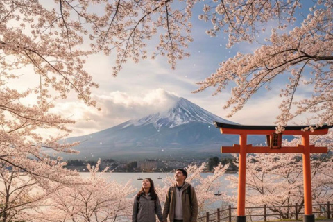 From Tokyo: Mount Fuji & Hakone Customizable Private Tour Itinerary A: Mount Fuji Full Day Customizable Private Tour