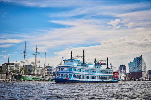 Hamburg: Harbor Cruise on the Paddle-Wheel Steamer Louisiana Star