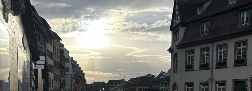 Visite à pied du Marché de Noël de Strasbourg