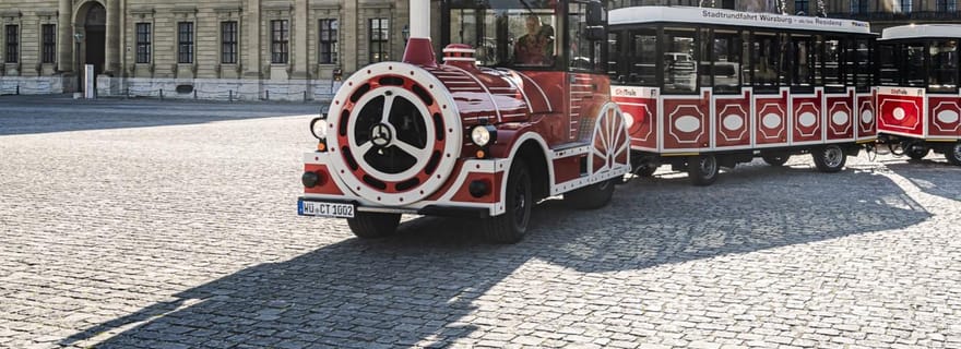 Würzburg : Visite de la ville en train Bimmelbahn