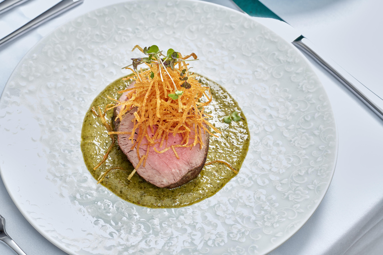 Dubai’s Best Dinner Cruise: Michelin Chef Menu & Live Show Upper Deck Seating