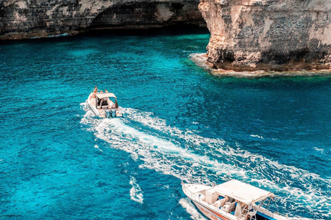 Laguna Blu: Crociera a Comino con laguna blu e vino gratis