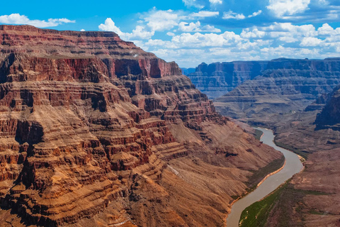 Las Vegas: Grand Canyon Helicopter Tour boven en onder Rim