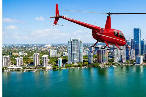 Miami - en lyxig Lyxig privat helikoptertur