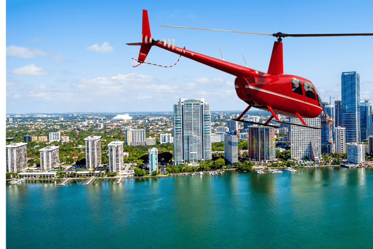 Miami - South Beach South Beach 30-minuters privat lyxhelikopterturMiami: South Beach 30-minuters privat lyxhelikoptertur