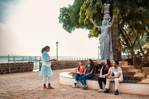 Candolim: Heritage Walk av Fort Aguada Port and Jail Complex