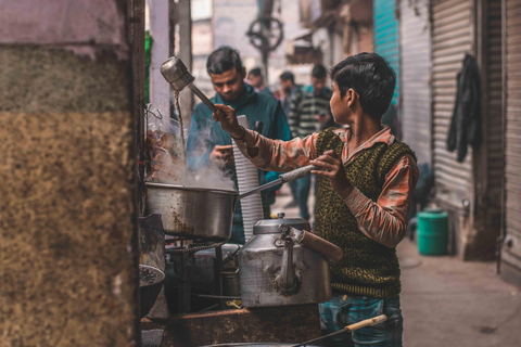 Tour a pie de 3 horas por la Vieja Delhi (en grupo) desde el punto de encuentro