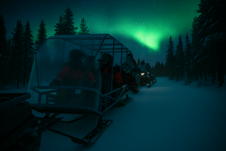 Rovaniemi: Elf's Northern Lights Sleigh Ride