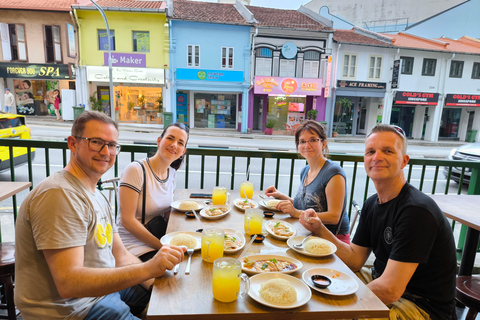 Crónicas do Cais e Contos de Fort Canning com Almoço