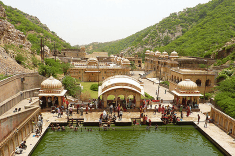 Jaipur: Sightseeingtour mit Galtaji-Tempel (Affentempel)Tour mit Privatwagen, Fahrer und Guide