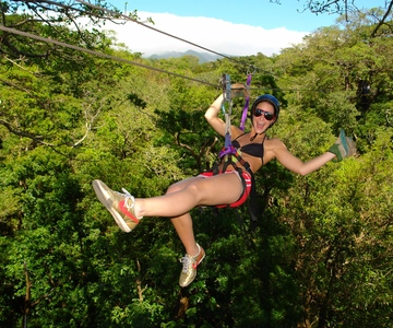 Rincón de la Vieja: Extreme Canopy Tour