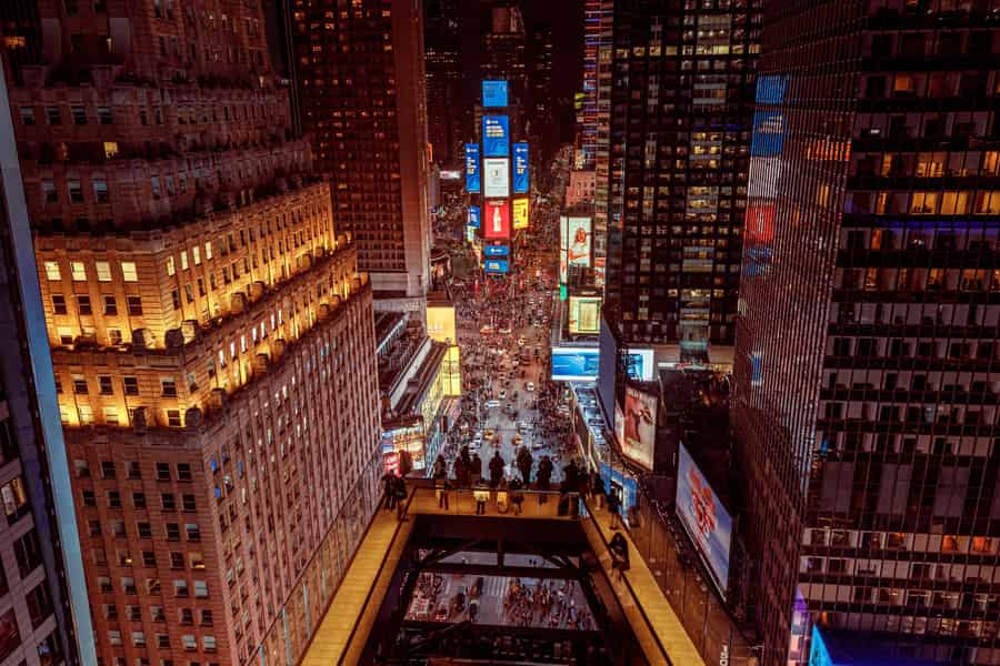 New York City: One Times Square Skywalk. Foto: GetYourGuide New York City: One Times Square Skywalk. Foto: GetYourGuide