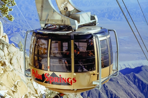 Seilbahnfahrt mit der Palm Springs Aerial Tramway