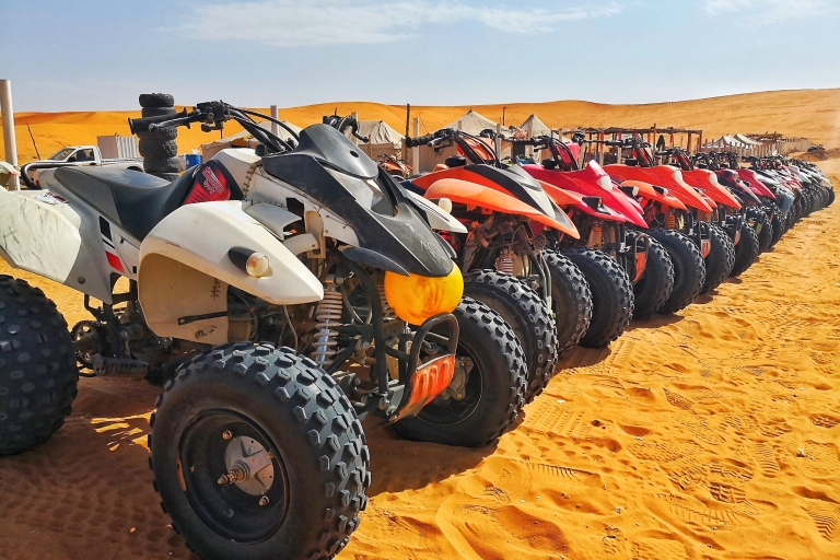 Woestijn ATV / Quad tour met kameelrit vanuit Riyad