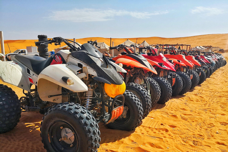 Excursion dans le désert en VTT/quad avec promenade à dos de chameau depuis Riyadh