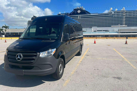 Miami : Service de transfert aéroport privé (MIA, OPF, FLL)