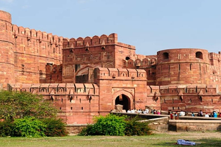 Agra Highlights Tour Taj Mahal, Agra Fort & Guide with Entry Private Tour Car Guide Without Tickets