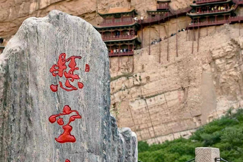 Shanxi: Hanging Temple Scenic Area Entry Ticket (Ground)