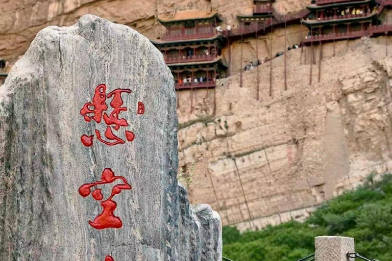 Shanxi: Hanging Temple Scenic Area Entry Ticket (Ground)