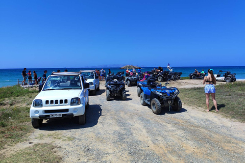 Kreta: 5h Safari Heraklion z quadem, jeepem, buggy i lunchemTrasa przygodowa z quadem 450 cm3 Solo (sam) Heraklion