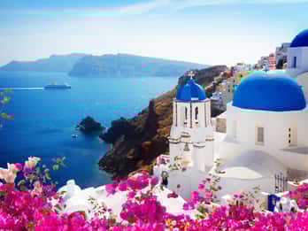 Santorini: Shore Trip to Bypass Cable Car with Boat Transfer