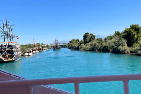 Alanya: Manavgat Waterfall & River Cruise with Lunch Alanya: Manavgat Waterfall & River Cruise TRANSFER