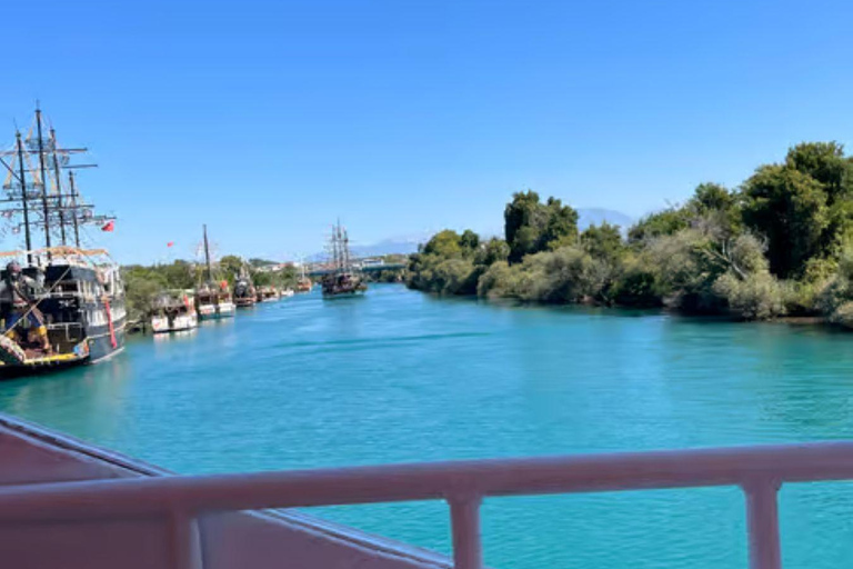 Alanya: Manavgat Waterfall & River Cruise with Lunch Alanya: Manavgat Waterfall & River Cruise TRANSFER