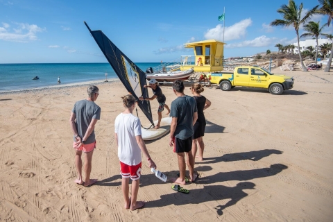 Fuerteventura: Windsurfing Taster w zatoce Costa Calma!Fuerteventura: Naucz się windsurfingu w zatoce Costa Calma!