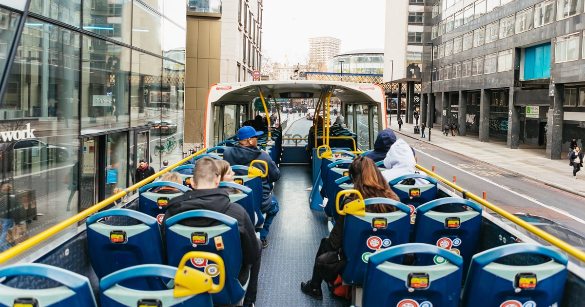 Londres: Tour En Autobús Turístico Tootbus Con Crucero | GetYourGuide