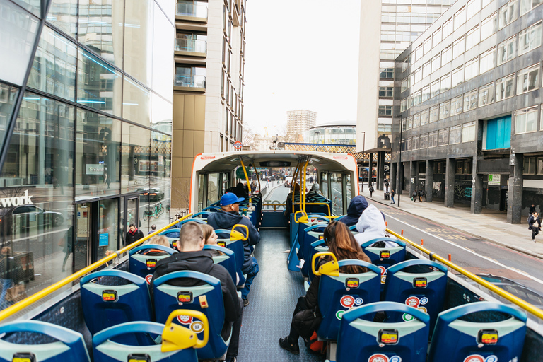 Londen: Tootbus Must-See Hop-On Hop-Off Bustour met Cruise48-uurs ticket