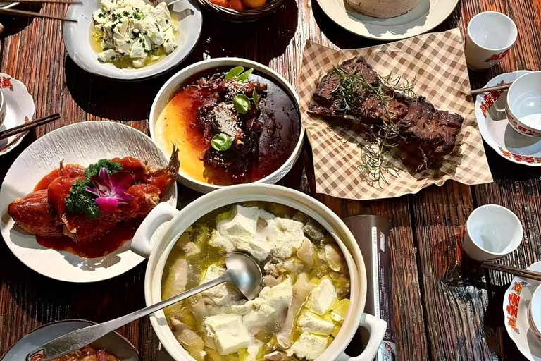 Guilin: Countryside Cycling 1-day Tour with Cooking Class