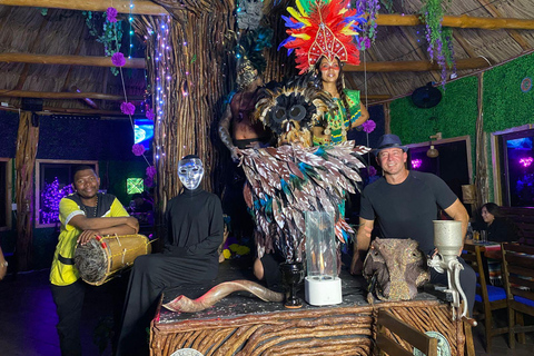 Garifuna Drumming Class with Sunset Dinner