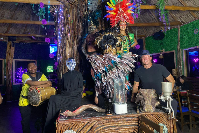 Garifuna Drumming Class with Sunset Dinner