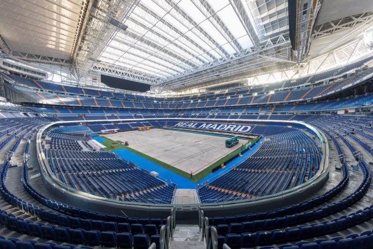 Madrid : visite du stade Bernabéu avec billets directsBillet classique pour le stade Santiago-Bernabéu à Madrid
