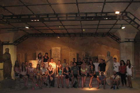 Belgrade: Underground Tour with Glass of Wine