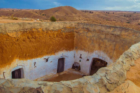 From Djerba: Desert, Ksar Ghilane, Matmata & Toujane by 4x4