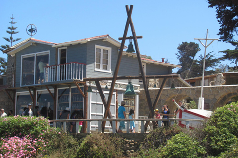 Santiago : Parc du Tricao, Isla Negra et maison de Pablo NerudaLieu de rendez-vous Plaza de Armas